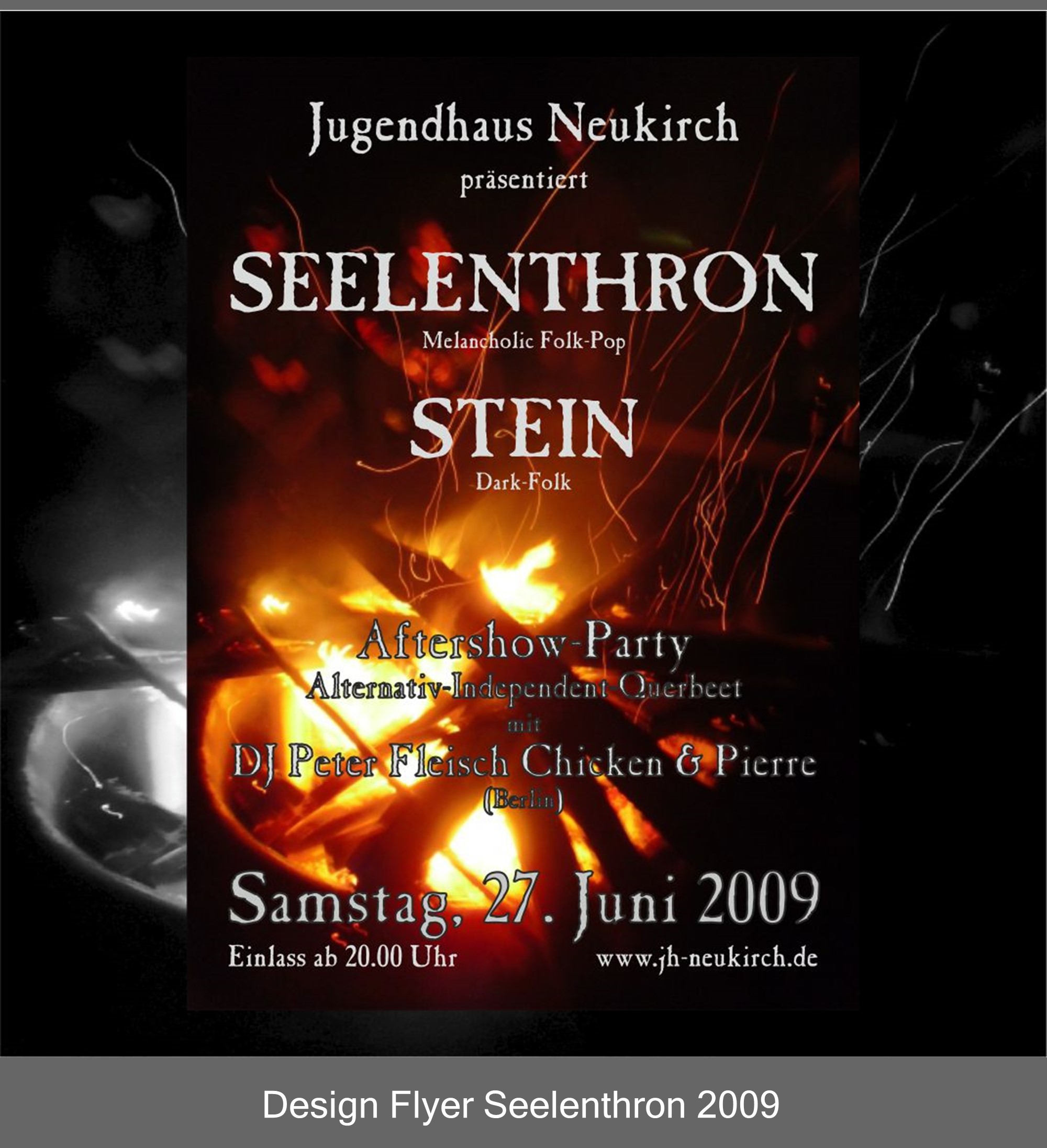 Flyer Seelenthron 2009