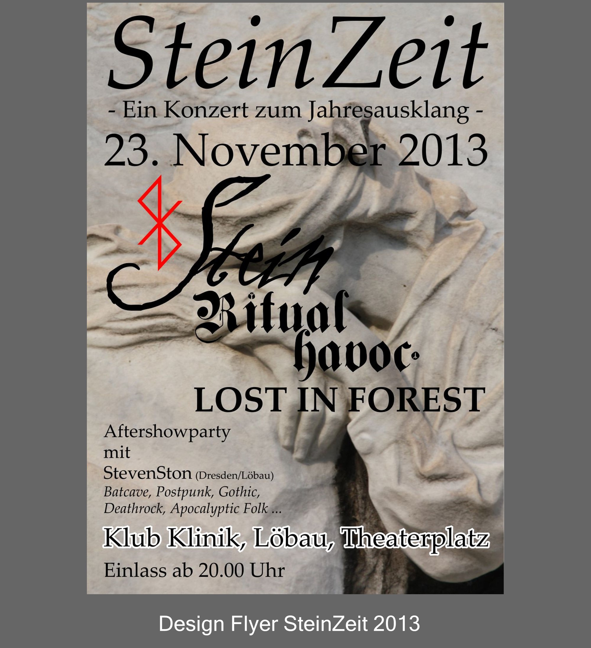 Flyer Steinzeit 2013