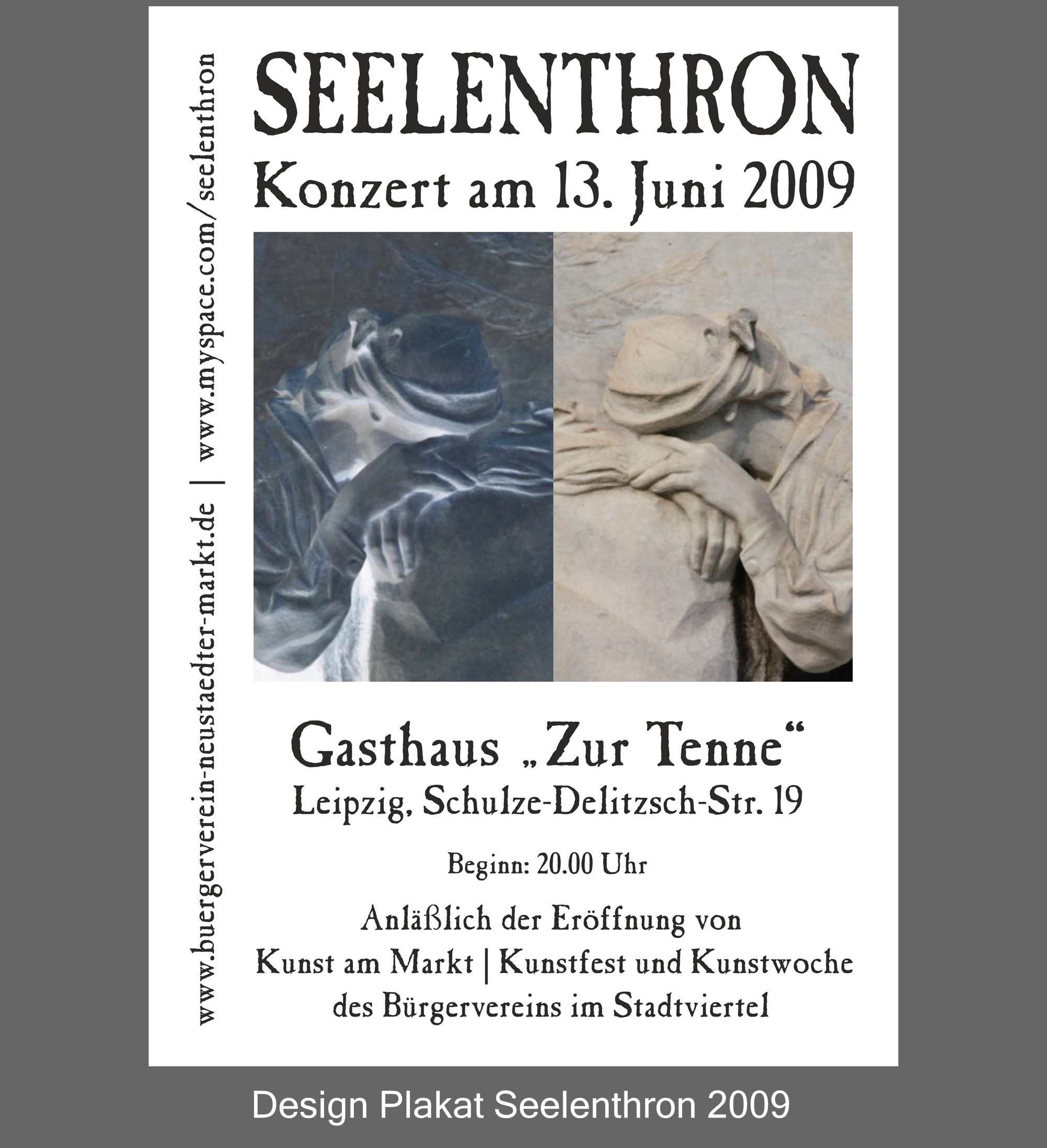 Plakat Seelenthron 2009